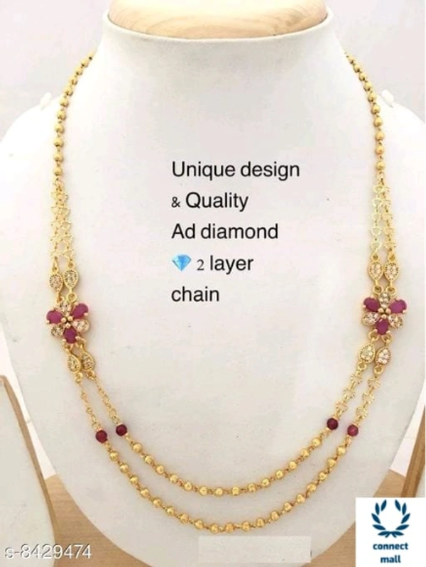 2 LAYER MICRO GOLD PLATED MANGALSUTRA 